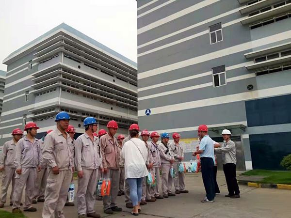 园区总工会送清凉，完美（中国）接棒暖人心
